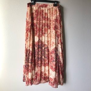 Anthropologie Midi Skirt